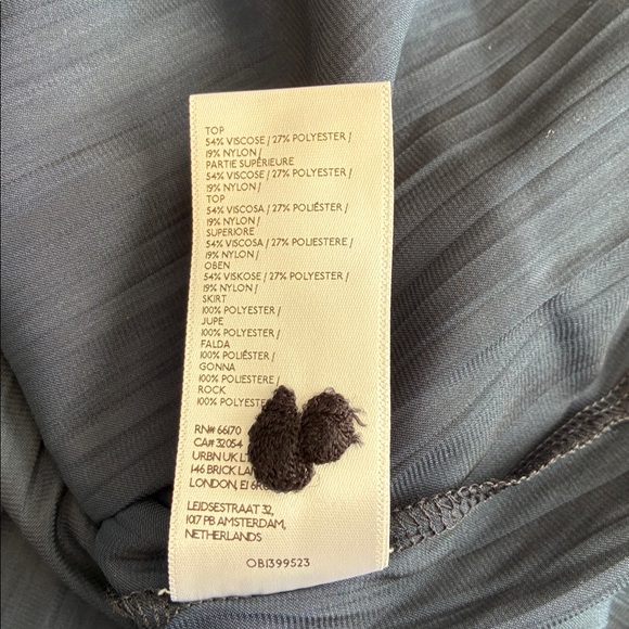 NWOT Anthropologie Thea Long-Sleeve Twofer Maxi Dress Sz XS - Picture 9 of 9